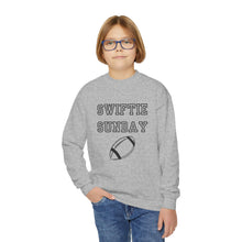 Load image into Gallery viewer, Swiftie Sunday Youth Crewneck Sweatshirt