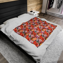 Load image into Gallery viewer, Football Era Velveteen Plush Blanket