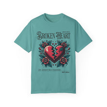 Load image into Gallery viewer, Broken Heart Tee Unisex Garment-Dyed T-shirt