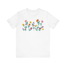 Load image into Gallery viewer, Surprise Song Florals Unisex Jersey Short Sleeve Tee