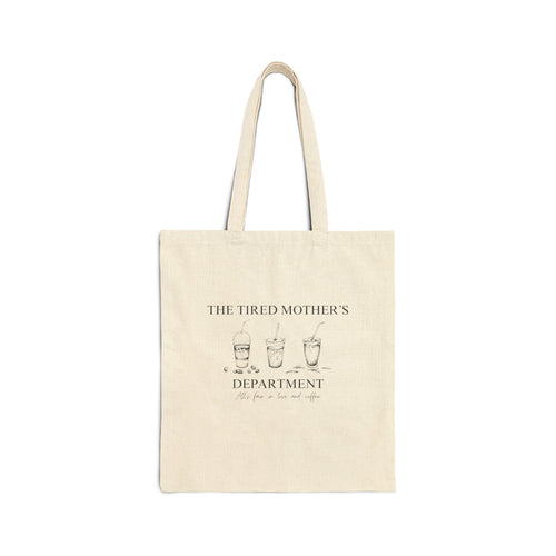 All's Fair Motherhood Cotton Canvas Tote Bag