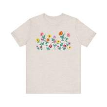 Load image into Gallery viewer, Surprise Song Florals Unisex Jersey Short Sleeve Tee