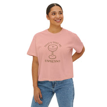 Load image into Gallery viewer, Espresso Women&#39;s Boxy Tee