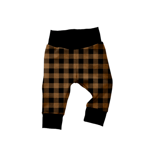 Fall Buffalo Check Leggings