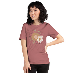 Boho Floral unisex t-shirt