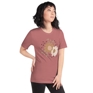 Boho Floral unisex t-shirt