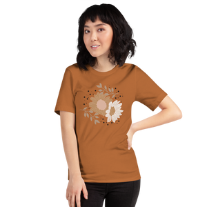 Boho Floral unisex t-shirt